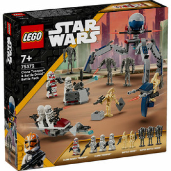LEGO Star Wars Tm 75372 Klónkatona és harci Droid harci csomag online gyerekjáték rendelés Játék - LEGO
