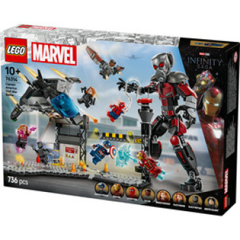 LEGO Super Heroes Marvel 76314 Amerika kapitány: polgárháború csatajelenet online gyerekjáték rendelés Játék - LEGO
