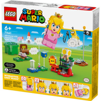 LEGO Super Mario 71441 Kalandok az interaktív LEGO Peach figurával online gyerekjáték rendelés Játék - LEGO
