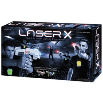 Laser-X infravörös pisztoly 2 darabos készlet online gyerekjáték rendelés Játékfegyver - Játékfegyver