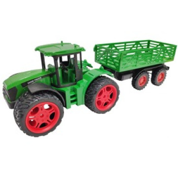 Lendkerekes traktor utánfutóval online gyerekjáték rendelés Játékautó és jármű - Játékautó és jármű