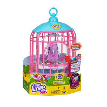 Little Live Pets papagáj - Polly Pearl kalitkában online gyerekjáték rendelés Plüss figura - Plüss figura