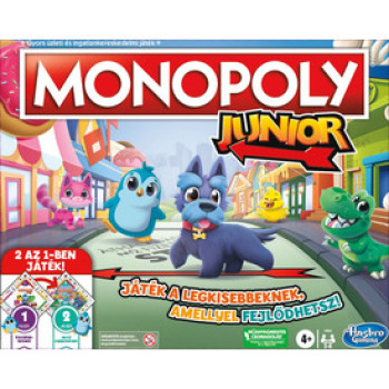 Monopoly Junior 2 in 1 online gyerekjáték rendelés Társasjáték - Társasjáték