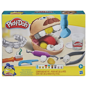 Play-doh dr. Drill és fill fogászata gyurmakészlet online gyerekjáték rendelés Kreatív hobbi - Gyurma