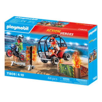 Playmobil: Kaszkadőrök motorral és homokfutóval online gyerekjáték rendelés Playmobil -