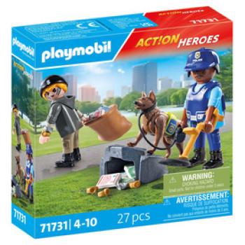 Playmobil: Nyomkövetés rendőrkutyával online gyerekjáték rendelés Playmobil -