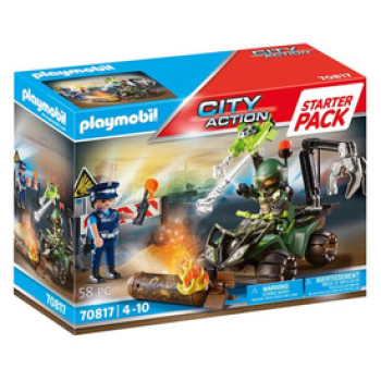Playmobil Starter Pack Rendőrség bevetésen 70817 online gyerekjáték rendelés Playmobil - Playmobil