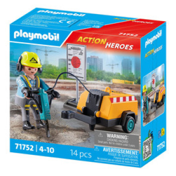 Playmobil: Útépítő légkalapáccsal online gyerekjáték rendelés Playmobil -