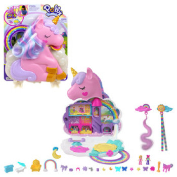 Polly Pocket unikornis szalon online gyerekjáték rendelés Játékbaba - Játékbaba