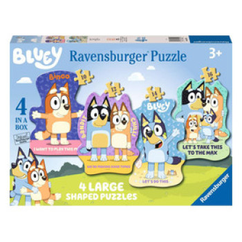 Puzzle 4 db - Bluey online gyerekjáték rendelés Puzzle - Puzzle