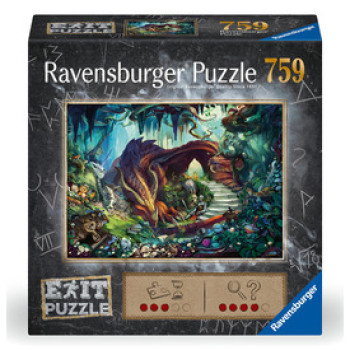 Puzzle Exit 759 db - Sárkánybarlang online gyerekjáték rendelés Puzzle - Puzzle