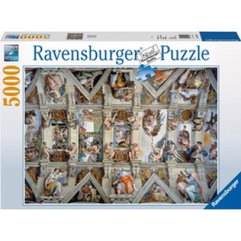Ravensburger A Sixtus-i kápolna 5000 darabos puzzle online gyerekjáték rendelés Puzzle - Puzzle