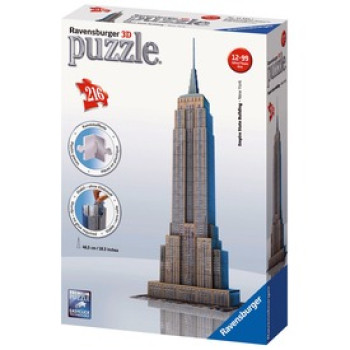 Ravensburger: Empire State Building 216 darabos 3D puzzle online gyerekjáték rendelés Puzzle - Puzzle