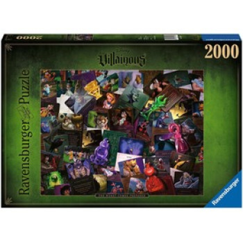 Ravensburger: Puzzle 2000 db - Disney a Gonoszok online gyerekjáték rendelés Puzzle - Puzzle