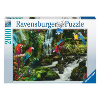 Ravensburger Puzzle 2000 db - Színes papgájok a dzsungelban online gyerekjáték rendelés Puzzle - Puzzle