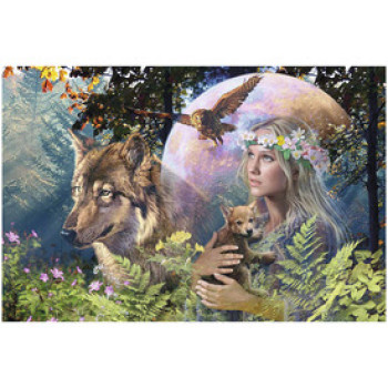 Ravensburger Puzzle 3000 db - Farkas a holdfényben online gyerekjáték rendelés Puzzle - Puzzle