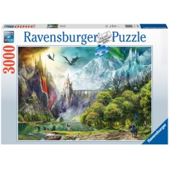Ravensburger: Puzzle 3000 db - Sárkányok birodalma online gyerekjáték rendelés Puzzle - Puzzle