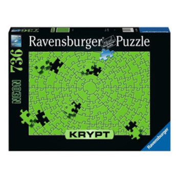 Ravensburger Puzzle 736 db - Krypt Neon zöld online gyerekjáték rendelés Puzzle - Puzzle