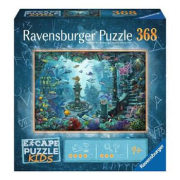 Ravensburger Puzzle Escape 368 db - Víz alatti világ online gyerekjáték rendelés Puzzle - Puzzle