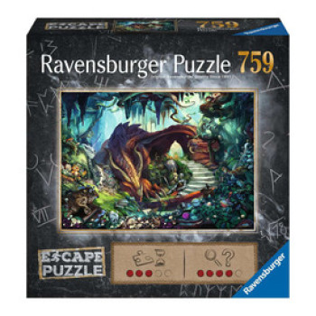 Ravensburger Puzzle Escape 759 db - Sárkánybarlang online gyerekjáték rendelés Puzzle - Puzzle
