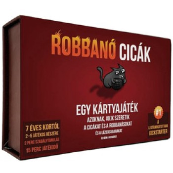 Robbanó cicák kártyajáték online gyerekjáték rendelés Társasjáték - Kártya