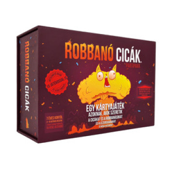 Robbanó cicák – partipakk online gyerekjáték rendelés Társasjáték - Kártya