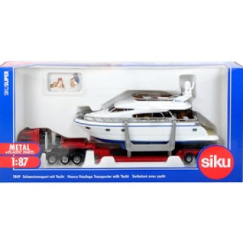 SIKU MAN kamion motoros yacht-tal 1:87 - 1849 online gyerekjáték rendelés Játékautó és jármű - Játékautó és jármű