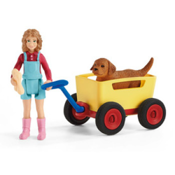 Schleich Kirándulás kézikocsival online gyerekjáték rendelés Akcióhős