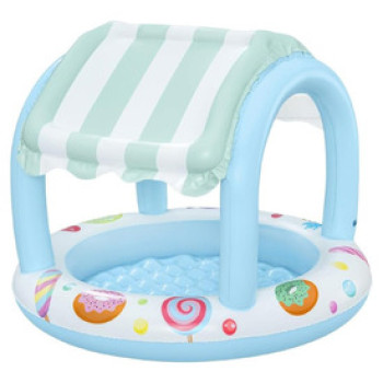 Sweet Shoppe árnyékolt gyerekmedence1. 04m x 84cm online gyerekjáték rendelés Strandjáték - Medence