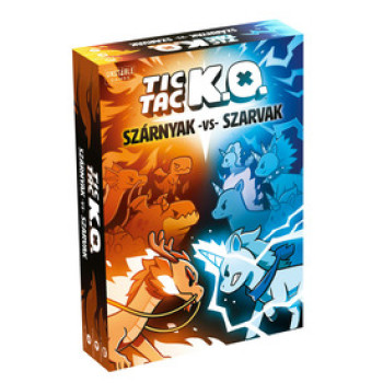 Tic Tac KO: szárnyak vs szarvak online gyerekjáték rendelés Társasjáték - Társasjáték