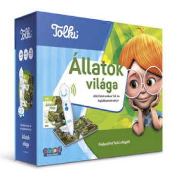 Tolki- Állatok világa szett (könyv +toll) online gyerekjáték rendelés Könyv
