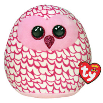 Ty Squish-a-Boos párna alakú plüss figura PINKY