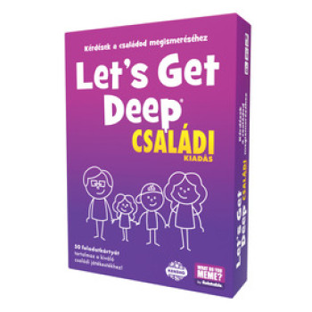 What do you meme? lets get deep – családi kiadás társasjáték online gyerekjáték rendelés Társasjáték - Társasjáték