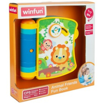 Winfun: Dzsungel barátok mesekönyv bébijáték online gyerekjáték rendelés Babáknak szóló játék - Készségfejlesztő játék gyerekeknek