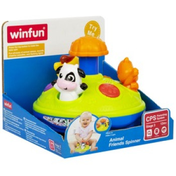 Winfun: Háziállatos pörgettyű bébijáték online gyerekjáték rendelés Babáknak szóló játék - Készségfejlesztő játék gyerekeknek