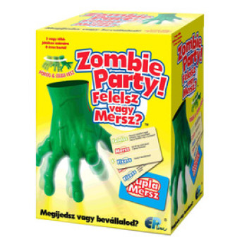 Zombie party - Felelsz vagy mersz! Elektronikus társasjáték online gyerekjáték rendelés Társasjáték - Társasjáték
